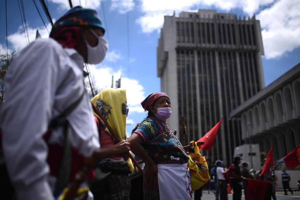 manifestaciones para pedir transparencia en elección de magistrados de Corte de Constitucionalidad