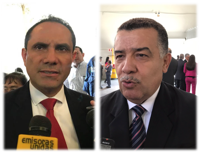 Murphy Paiz y Estuardo Gálvez