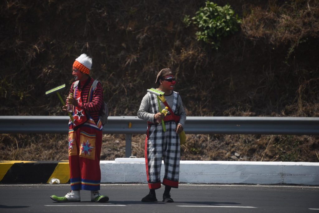 peaje de la autopista Palín-Escuintla en Semana Santa 2021