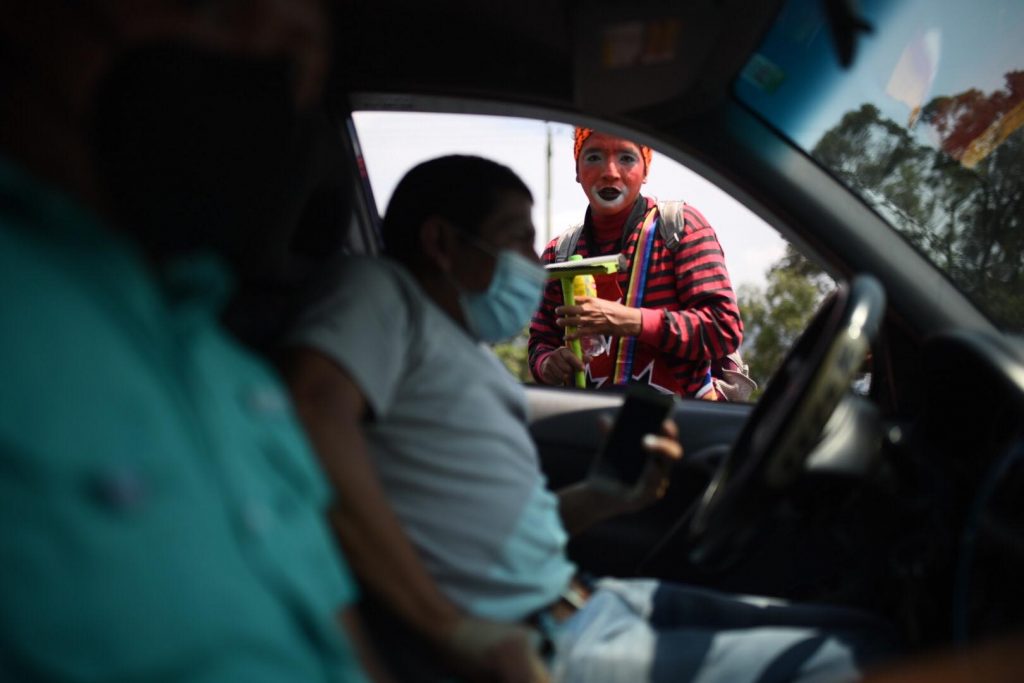 peaje de la autopista Palín-Escuintla en Semana Santa 2021