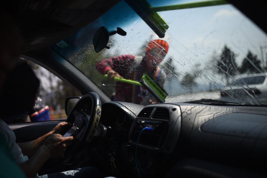 peaje de la autopista Palín-Escuintla en Semana Santa 2021