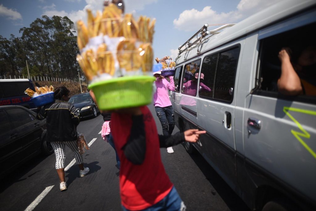 peaje de la autopista Palín-Escuintla en Semana Santa 2021