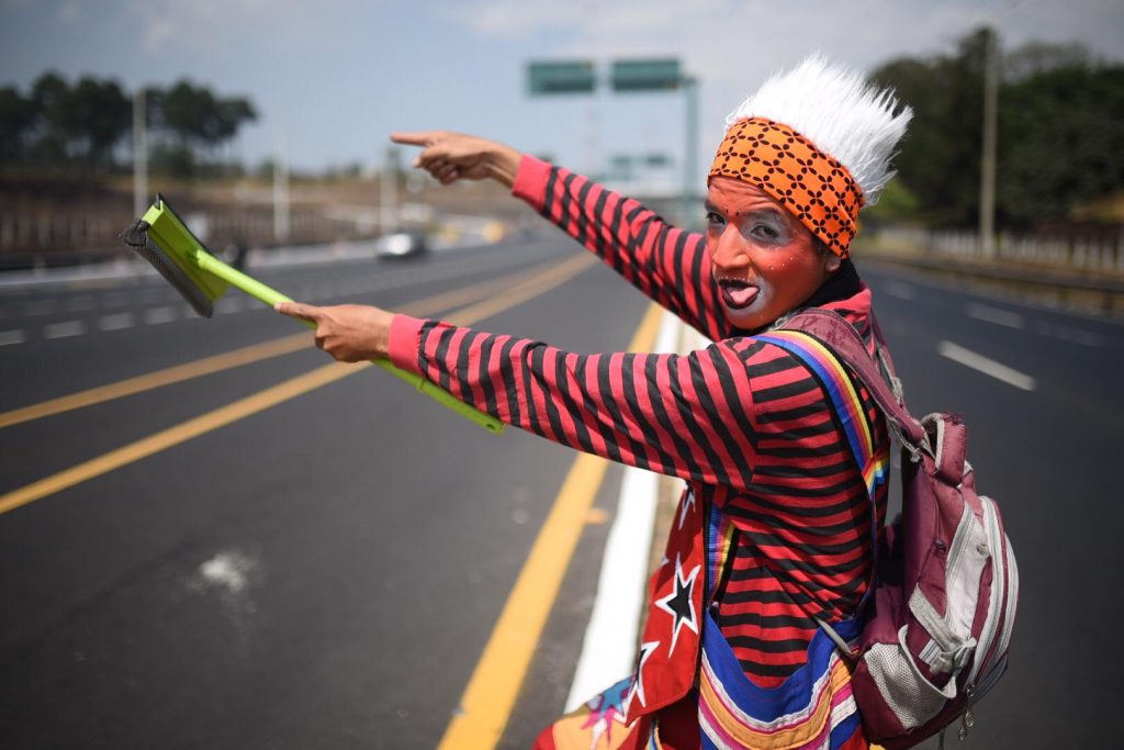 peaje de la autopista Palín-Escuintla en Semana Santa 2021