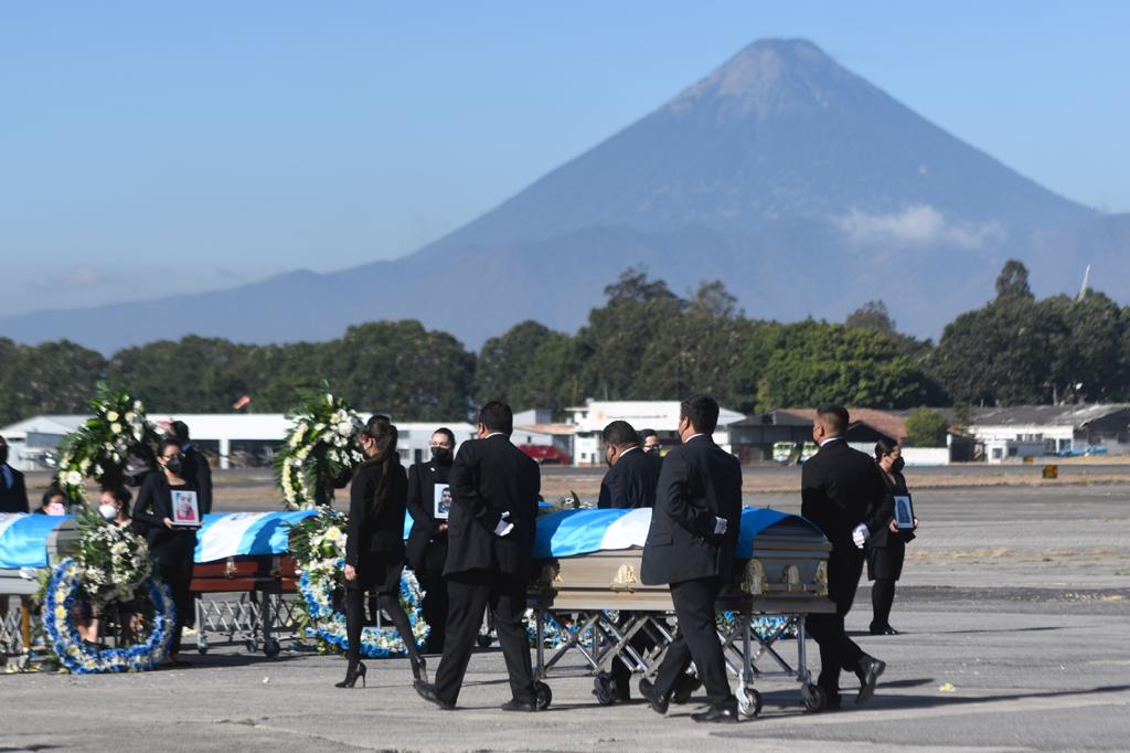 repatriación de cuerpos de guatemaltecos fallecidos en masacre en Tamaulipas