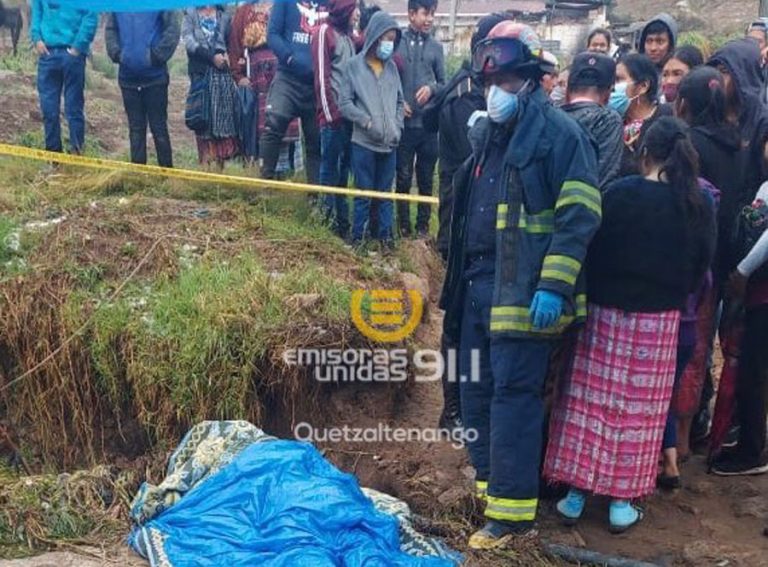 Una persona muere tras fuertes lluvias en Totonicapán