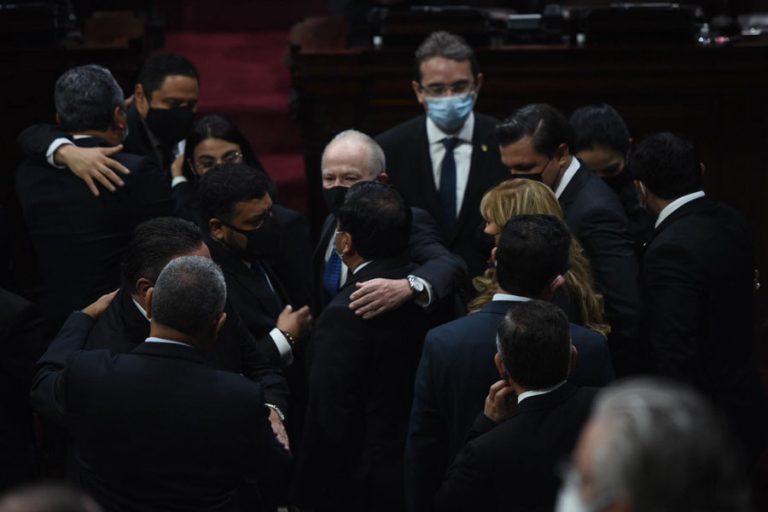 Juramentación de magistrados de la CC en el Congreso