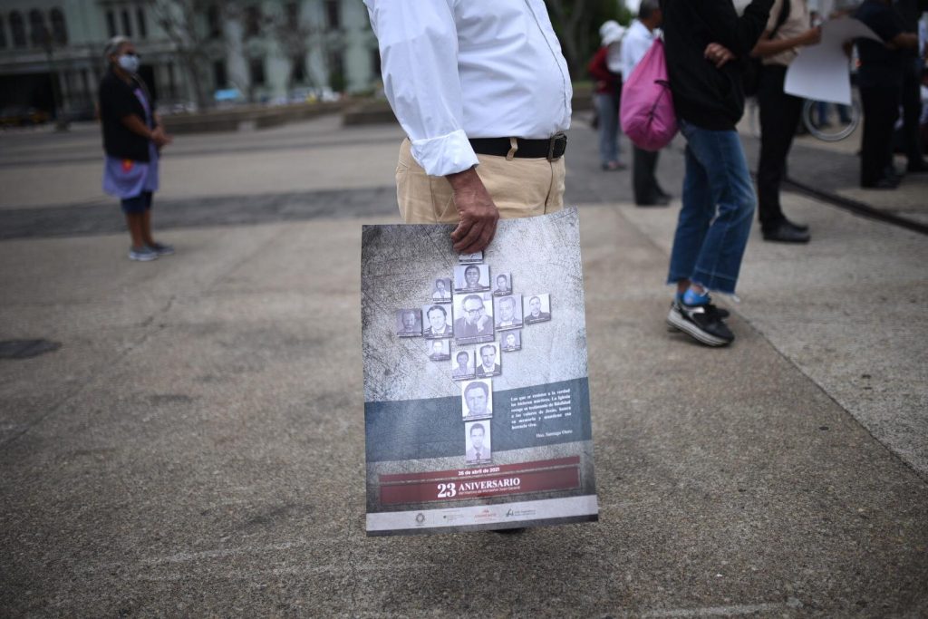 oración por aniversario de asesinatos de monseñor Juan José Gerardi y los beatos de Quiché