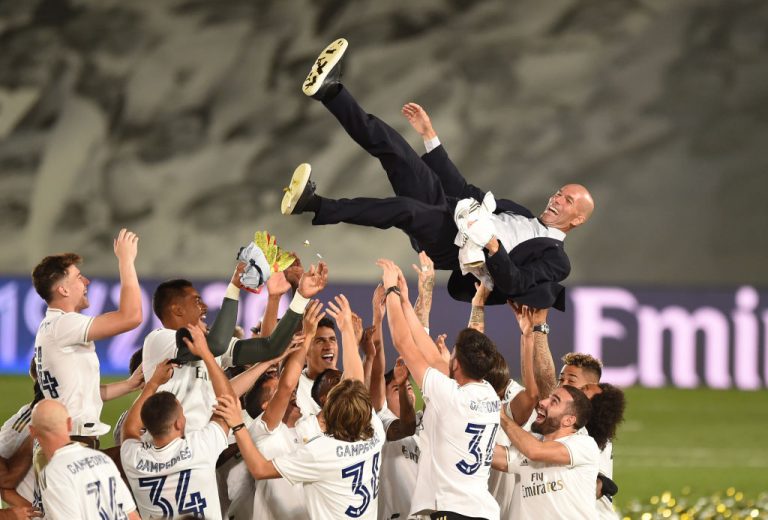 Los mensajes de despedida de los jugadores del Madrid a Zidane