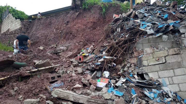 daños en escuela de Chiquimula por lluvias