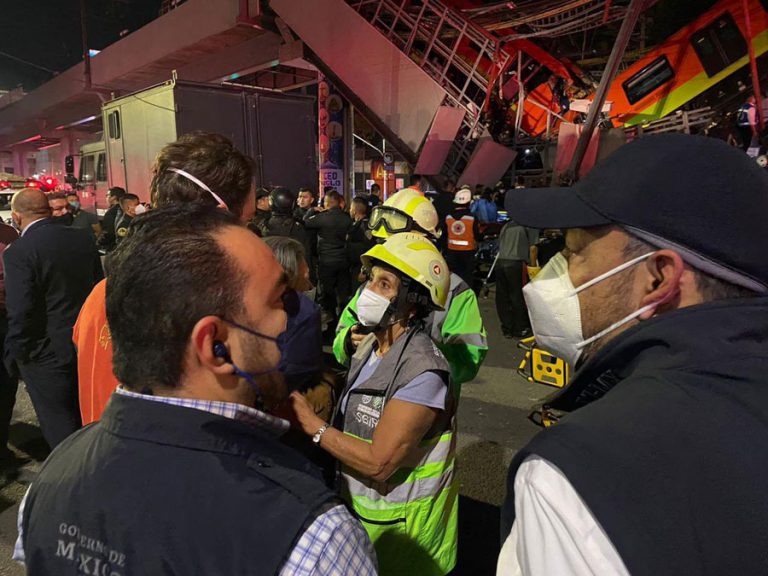 Accidente en el metro de Ciudad de México