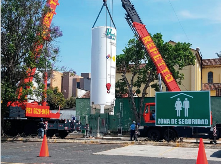 Hospital General adquiere tanque de oxígeno para reforzar atención por Covid-19