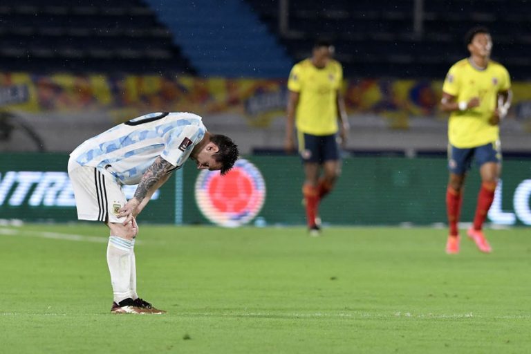 Argentina empata contra Colombia