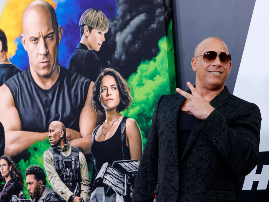 Vin Diesel en premier de Rápidos y Furiosos 9