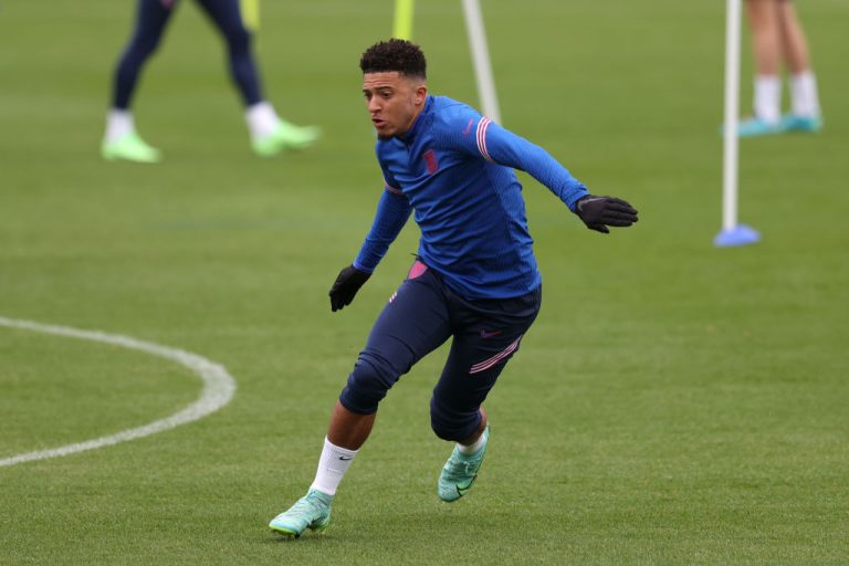 Jadon Sancho llega al Manchester United