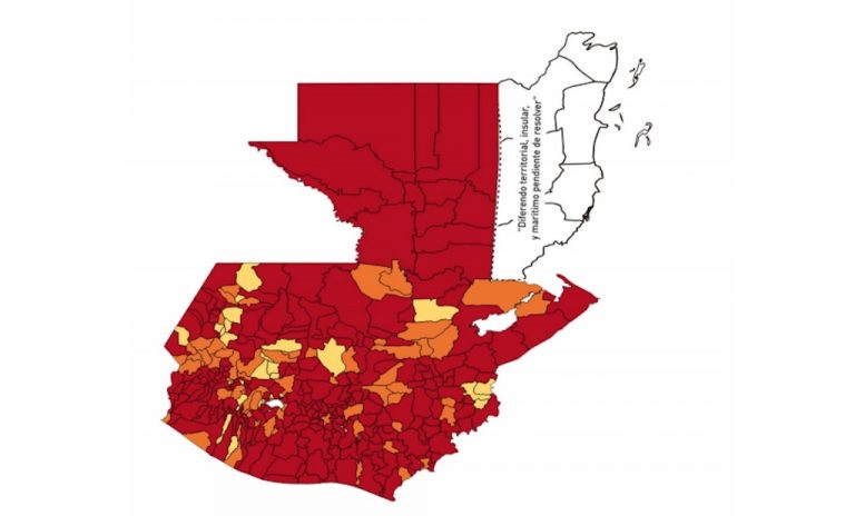 Mapa de alertas de semáforo de COVID-19 del sábado 24 de julio de 2021.