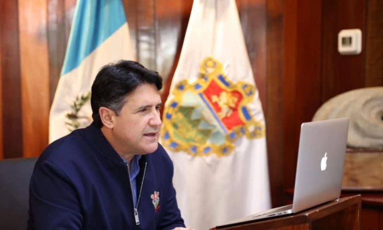 Ricardo Quiñónez, titular de la Municipalidad de Guatemala.