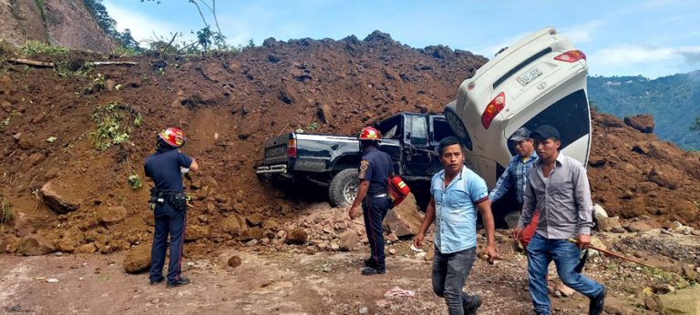 Derrumbe en Tajumulco, San Marcos