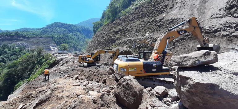 derrumbe en Tajumulco, San Marcos