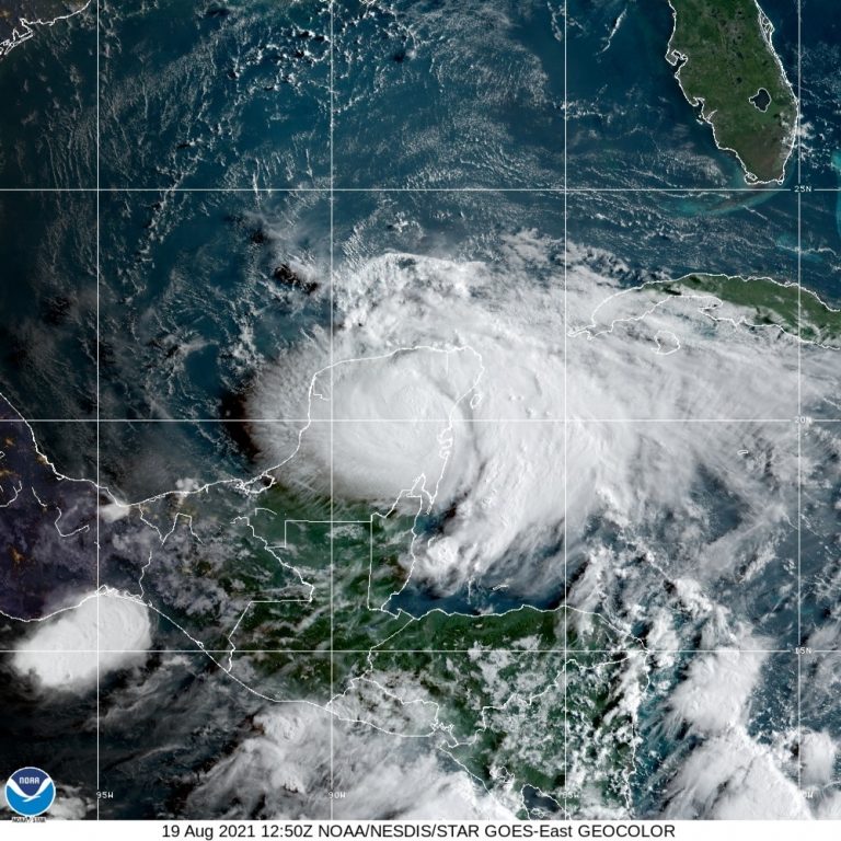 huracán Grace generará lluvias en Guatemala