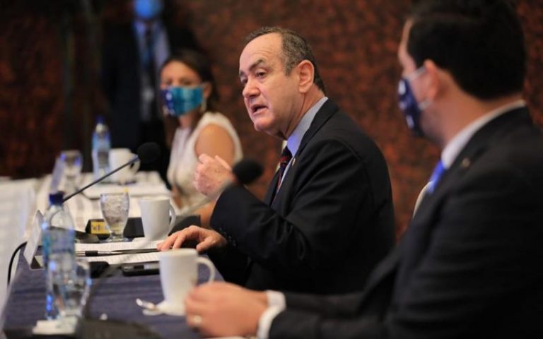 Presidente Alejandro Giammattei participa en Reunión Extraordinaria del Consejo de Ministros de Trabajo de Centroamérica