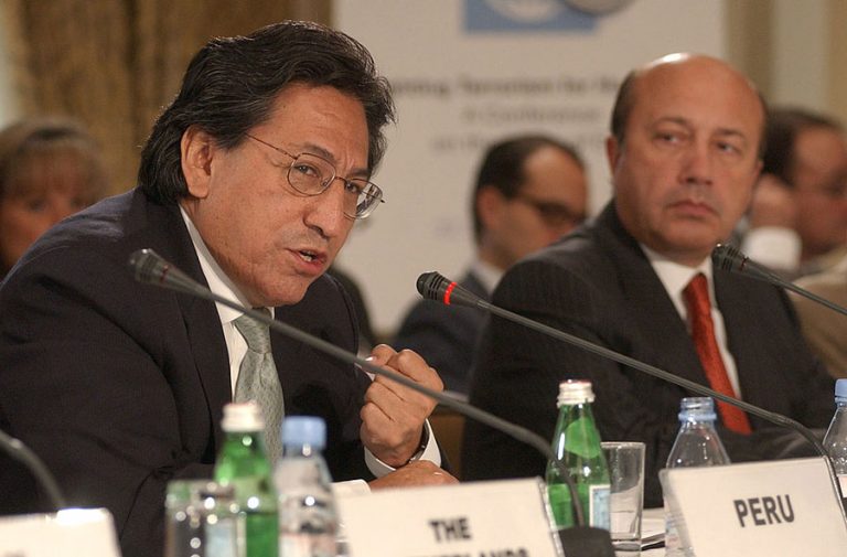 Alejandro Toledo, expresidente de Perú