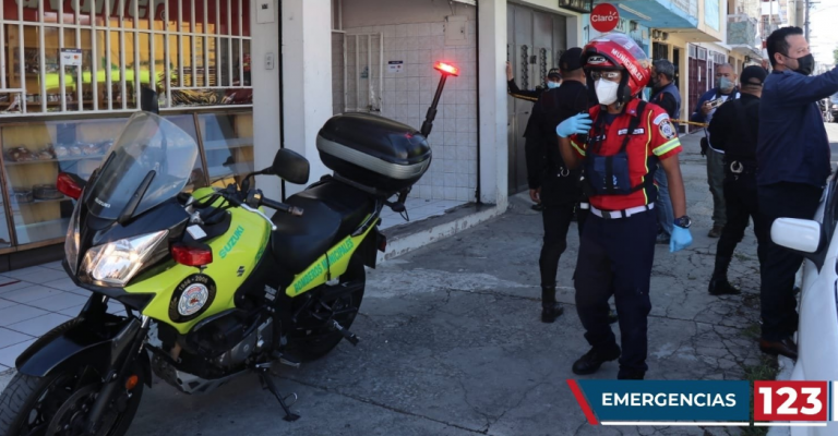 mujer muere en ataque armado en panadería en zona 6