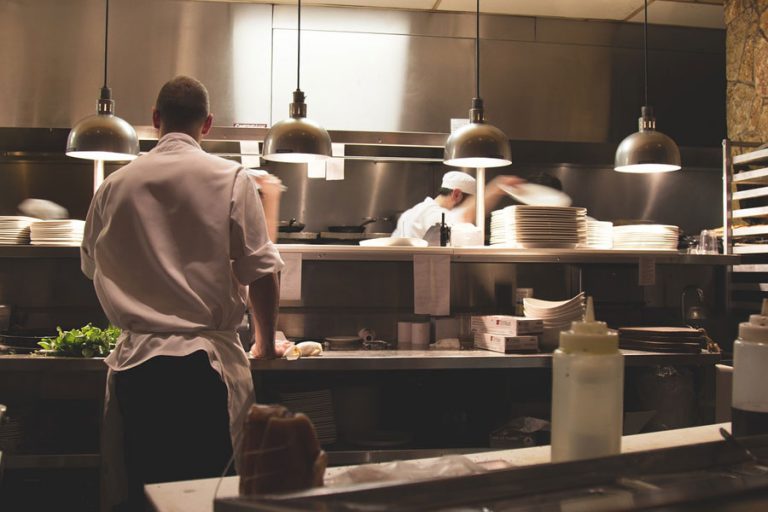 Cocina de restaurante