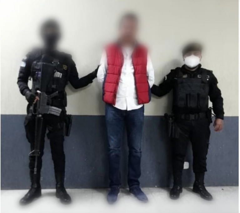 José Luis Aguilar De León, capturado con orden de extradición