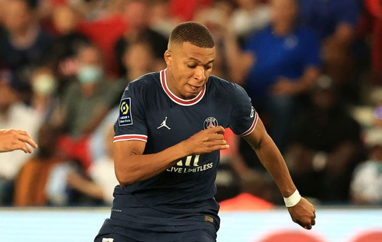 Kylian Mbappé con el Paris Saint-Germain