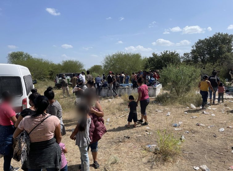 rescatan a migrantes centroamericanos en Camargo, Tamaulipas