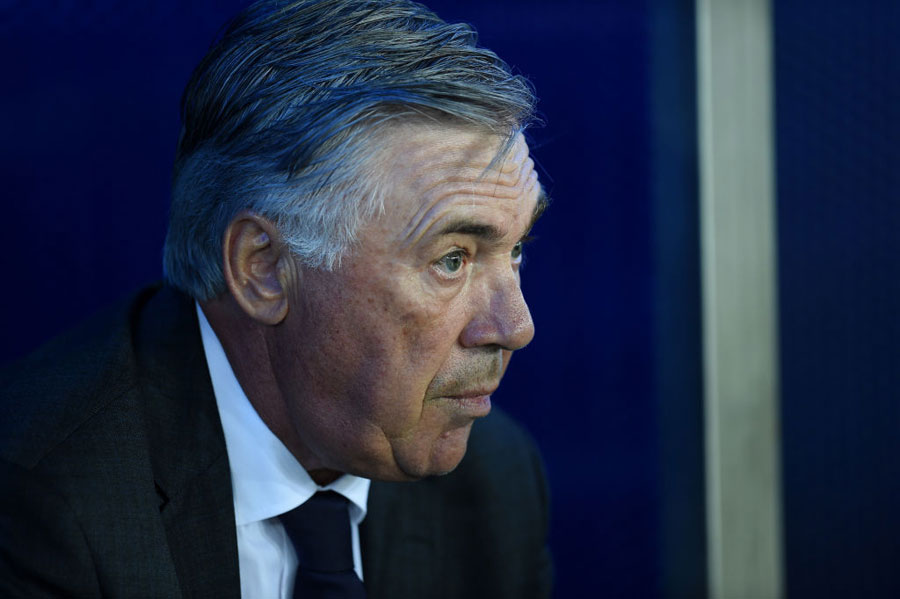 Carlo Ancelotti, entrenador del Real Madrid