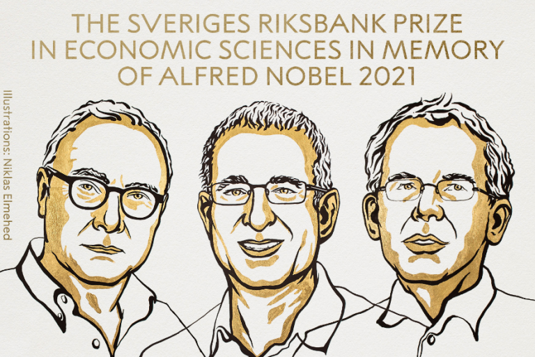 David Card, Joshua Angrist y Guido Imbens ganadores del Premio Nobel de Economía 2021