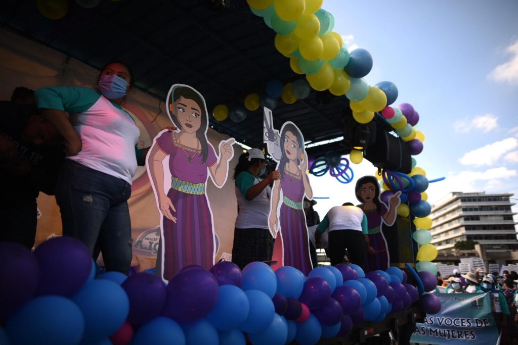 marcha por el Día Internacional para la Eliminación de la Violencia contra la Mujer