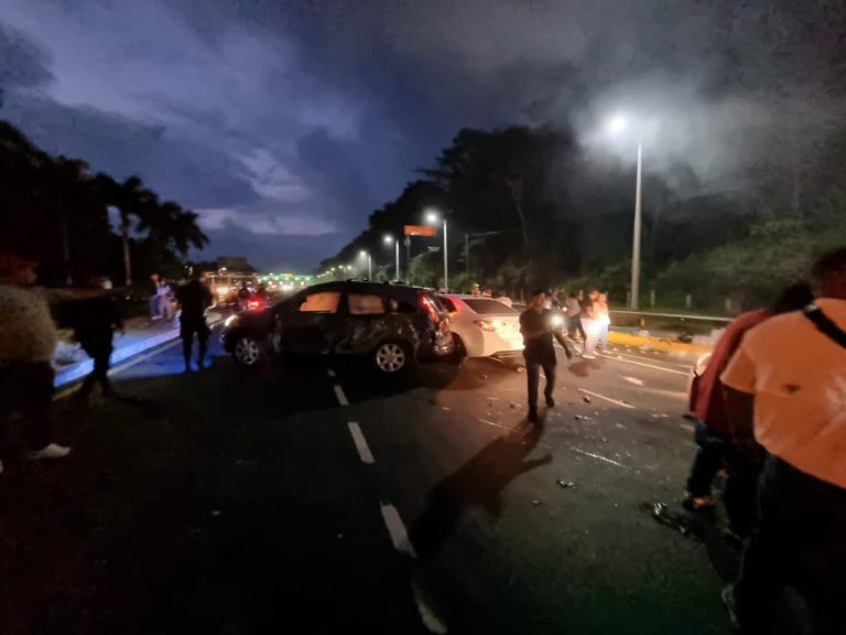 Accidente en autopista Palín-Escuintla