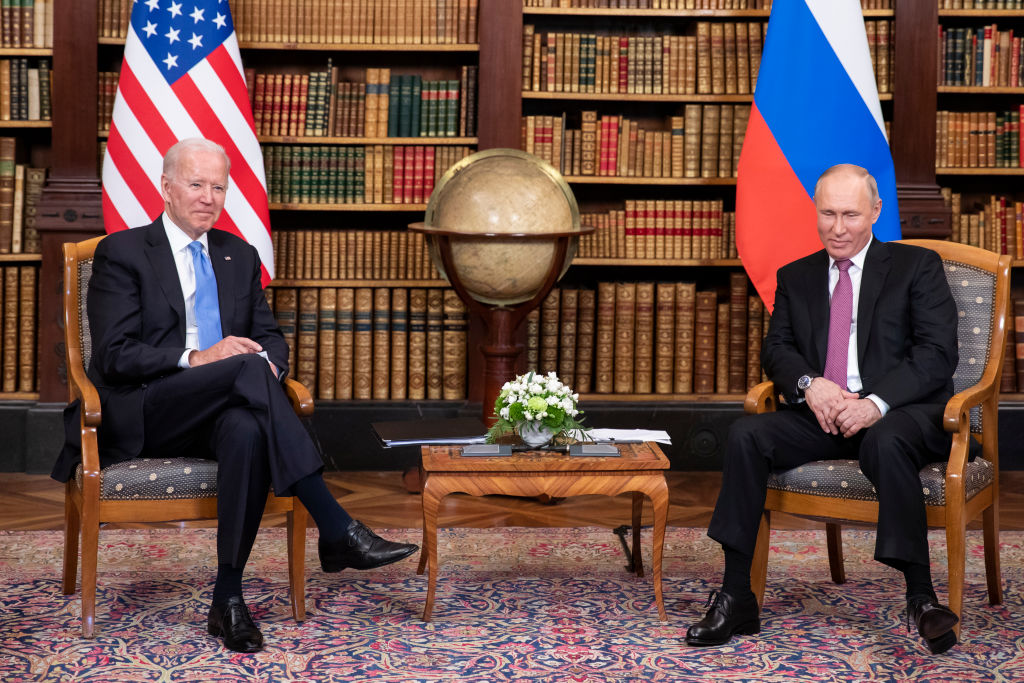 Joe Biden y Vladimir Putin