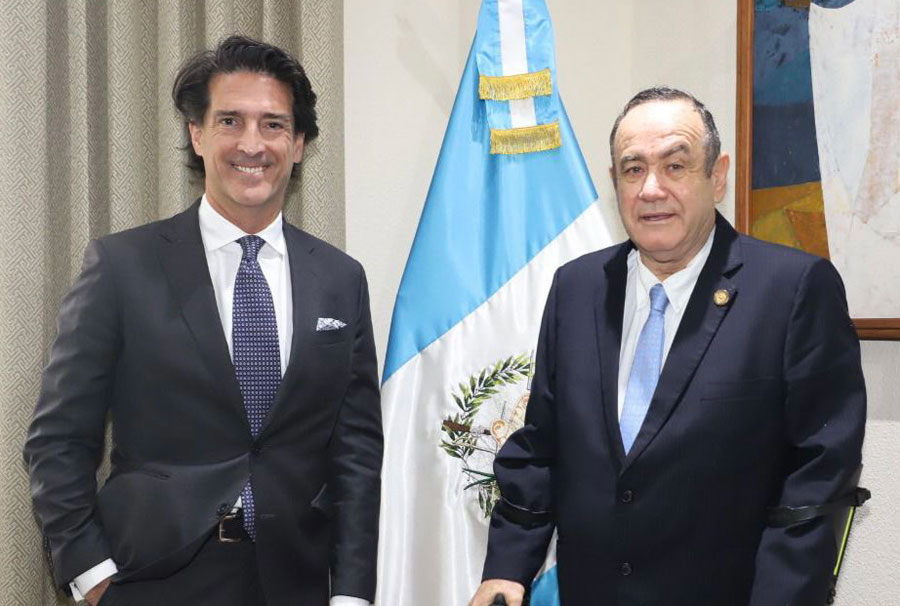 Mauricio Ramos y Alejandro Giammattei