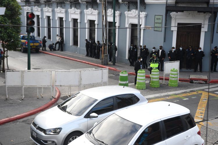 cierres viales en perímetro del Congreso por presentación de informe de Gobierno