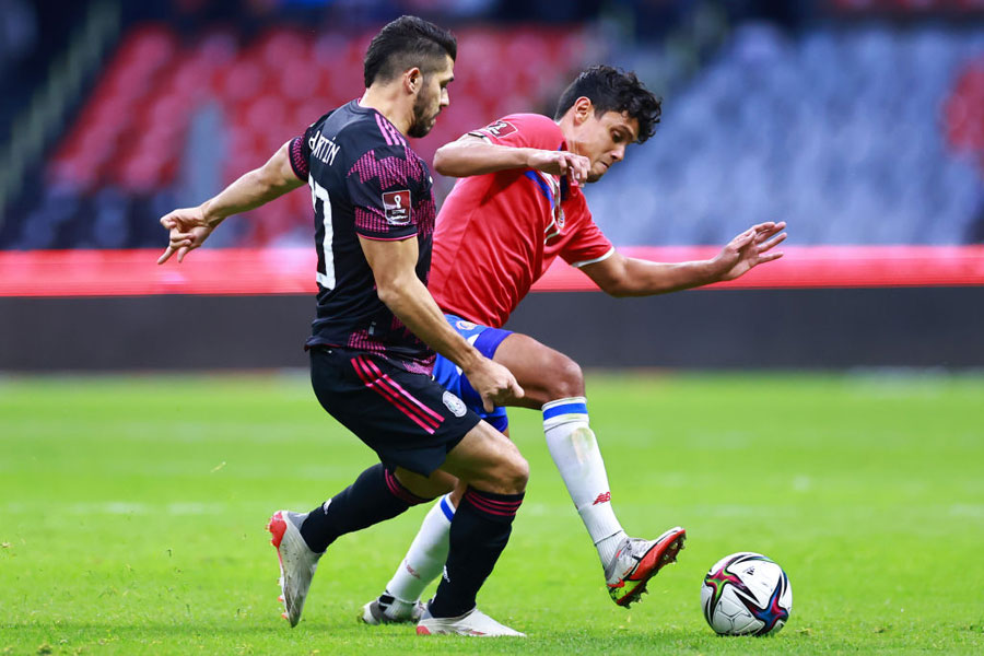 México y Costa Rica empatan en el Azteca