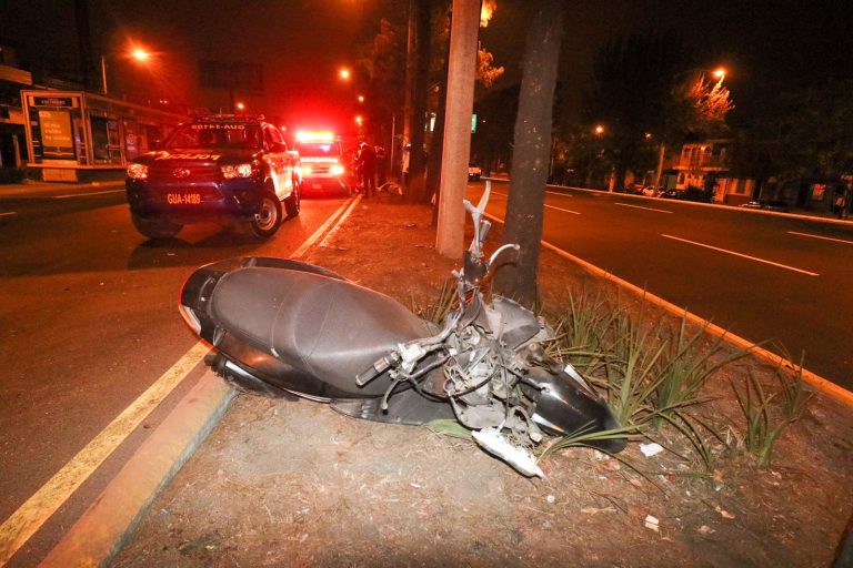 motorista muere en accidente en el Periférico, zona 7