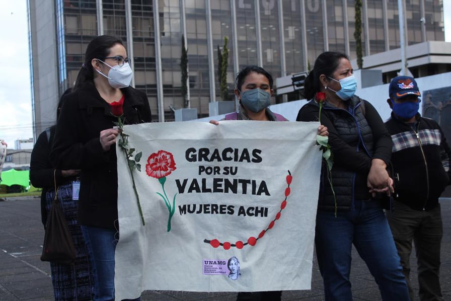 Organizaciones exigen justicia para mujeres Achí víctimas de violación