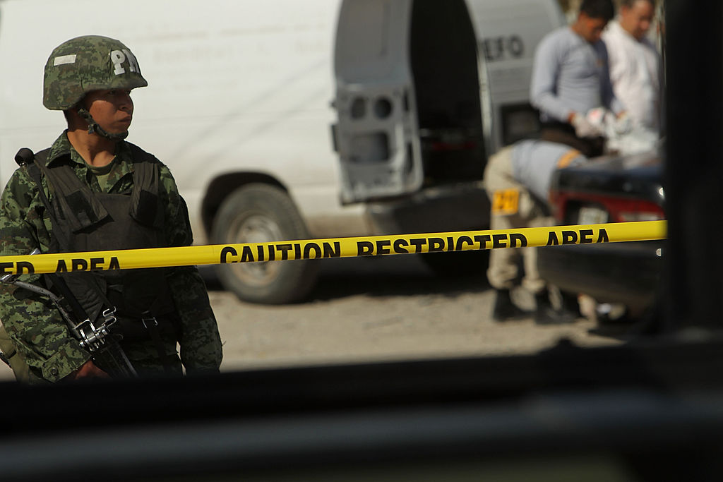 Policía de México / Tiroteo