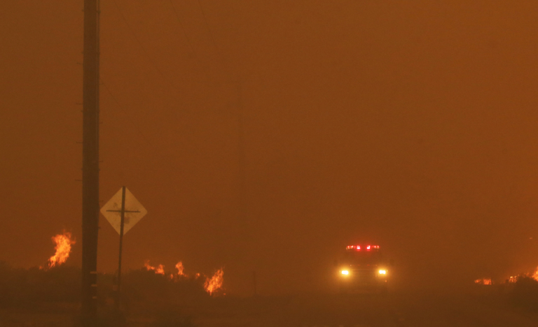 Incendio / Camión de bomberos