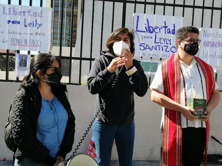 manifestación para pedir justicia para exmandataria de CICIG