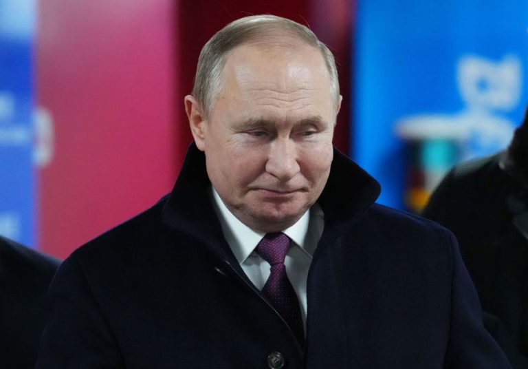 Vladimir Putin, presidente de Rusia