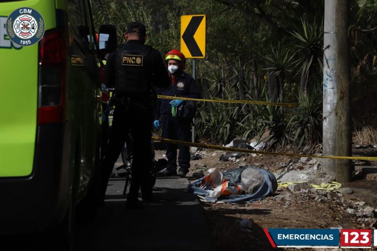 Hallan un cadáver envuelto en sábanas y costales en la bajada de Villalobos