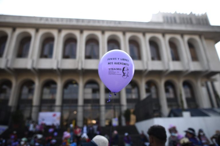 marcha por el Día de la Mujer, 8 de marzo de 2022