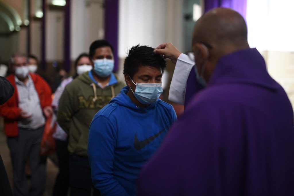 miércoles de ceniza en Catedral Metropolitana