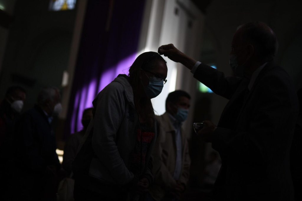 miércoles de ceniza en Catedral Metropolitana