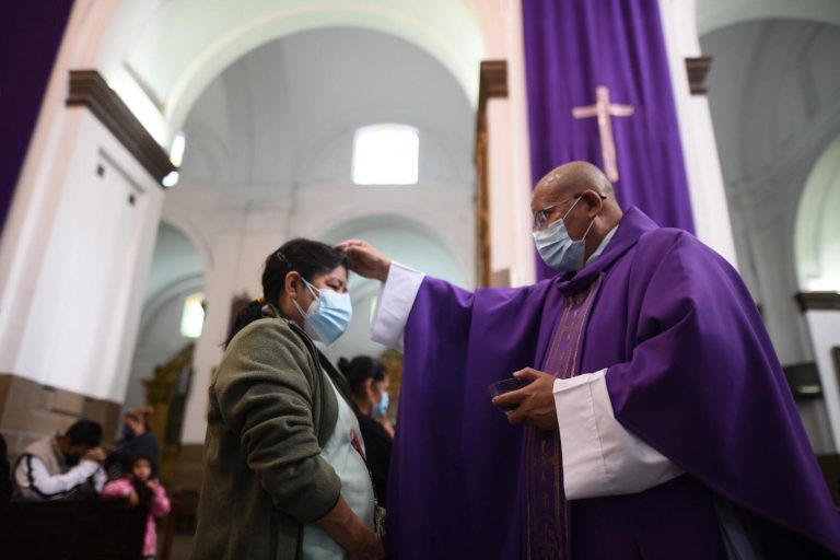 miércoles de ceniza en Catedral Metropolitana