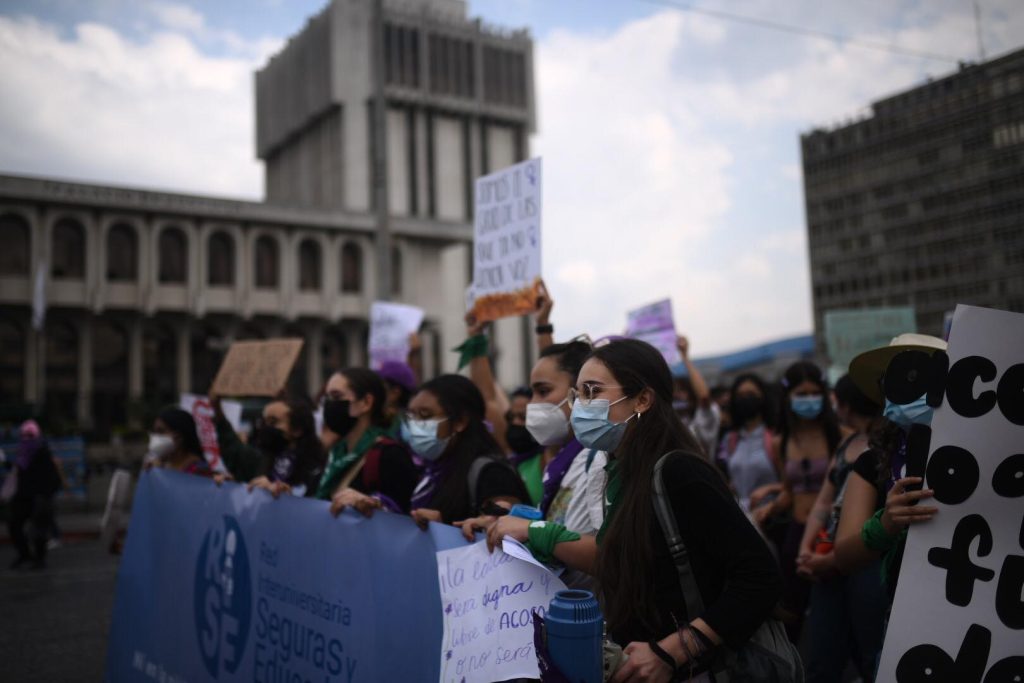 marcha por el Día de la Mujer, 8 de marzo de 2022